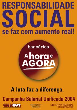 Cartaz - Campanha Salarial Unificada