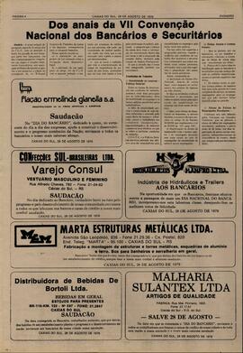 Suplemento Dia do Bancário